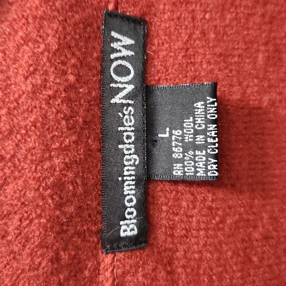 Bloomingdale's 100% Wool Jacket Size Large - Picture 5 of 9